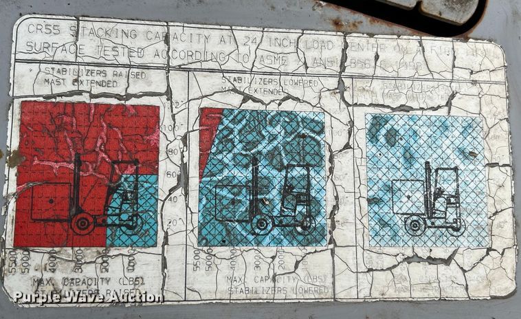 image for item EK4611 Palfinger Crayler CR55 forklift