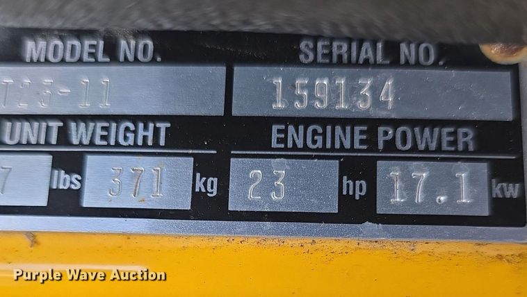 image for item EK6007 Walker MT2311 ZTR lawn mower