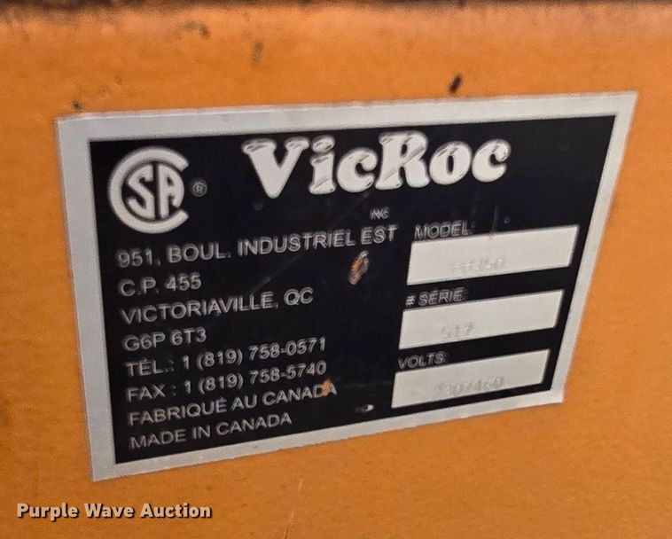 image for item EK6030 Vic Roc BB302 u bolt bender