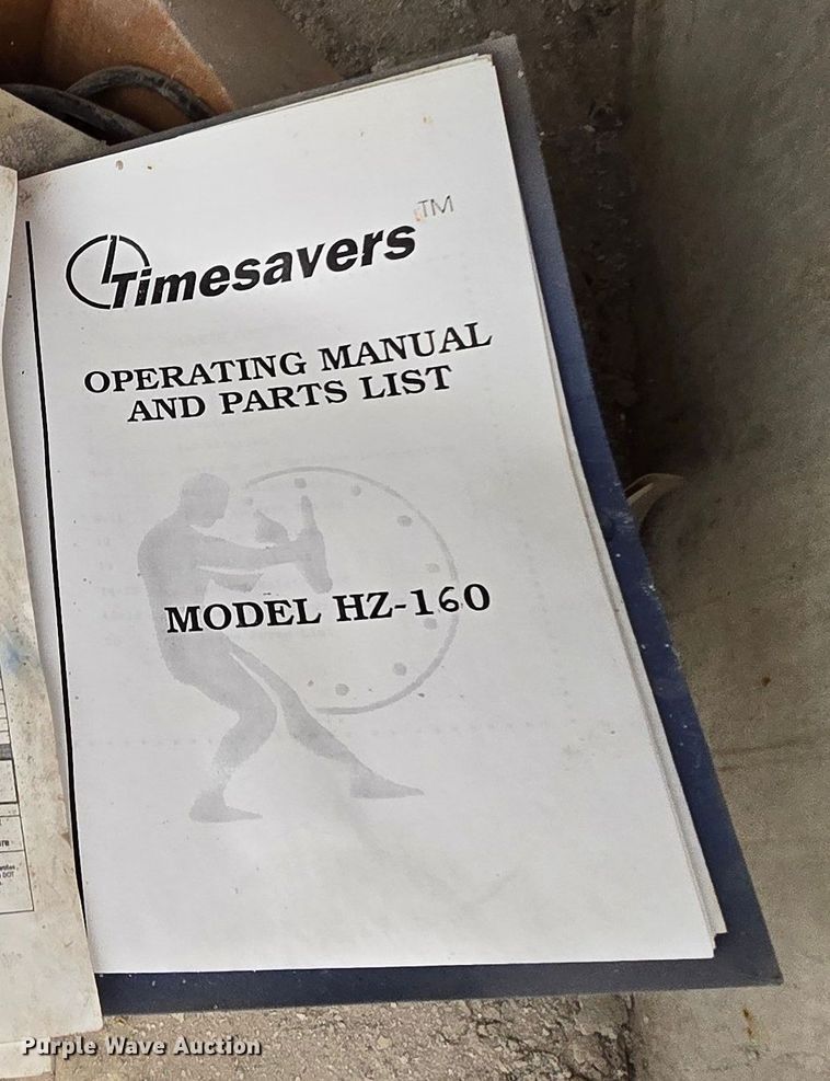 image for item EK6035 Timesavers HZ160  parts finisher