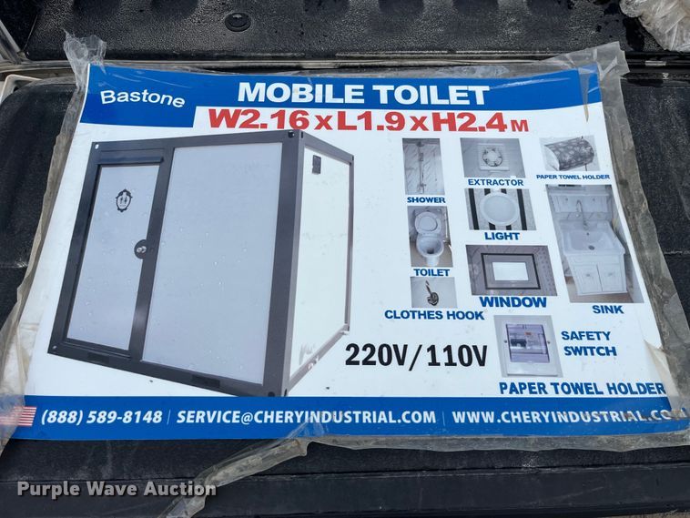 image for item EK8519 Bastone Mobile restroom
