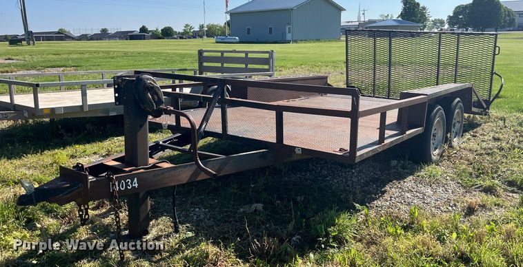 image for item EK8546 2013 Shop built utility trailer