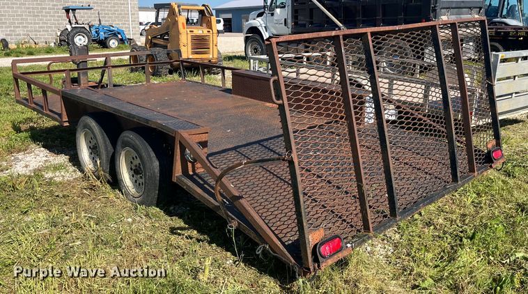 image for item EK8546 2013 Shop built utility trailer