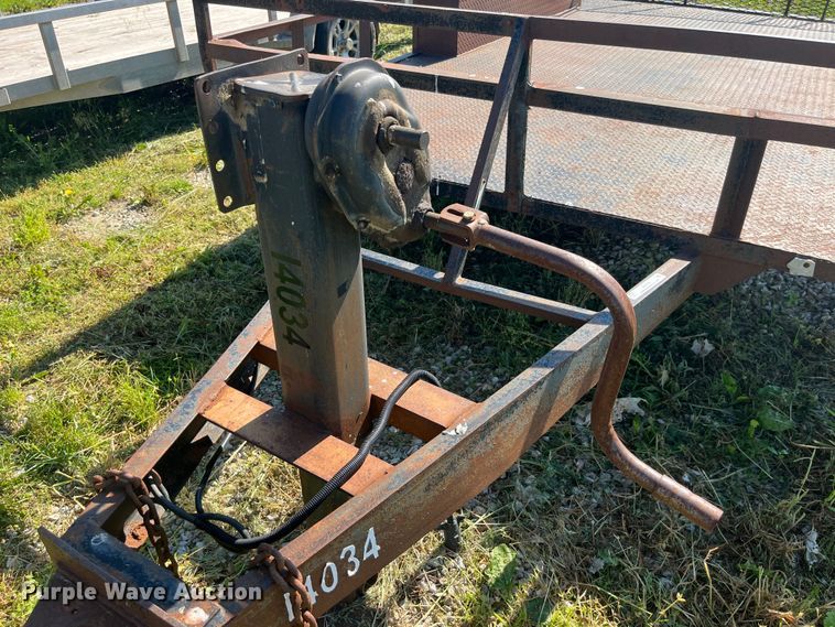 image for item EK8546 2013 Shop built utility trailer