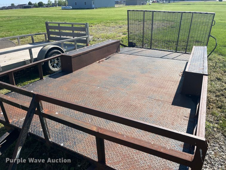 image for item EK8546 2013 Shop built utility trailer