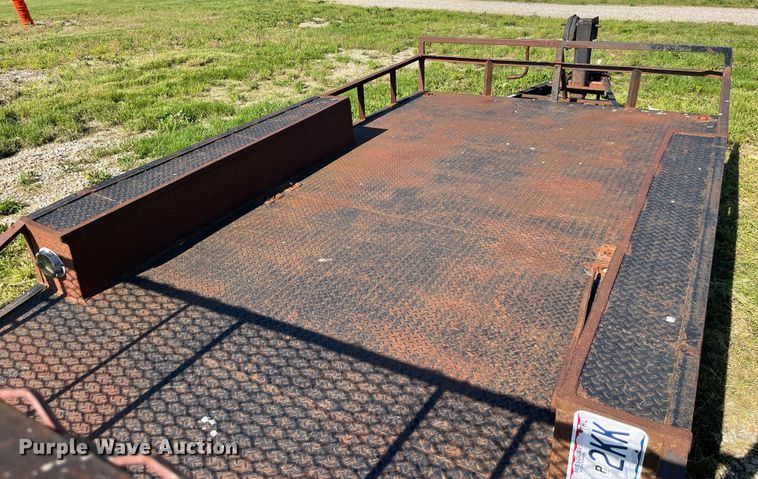 image for item EK8546 2013 Shop built utility trailer