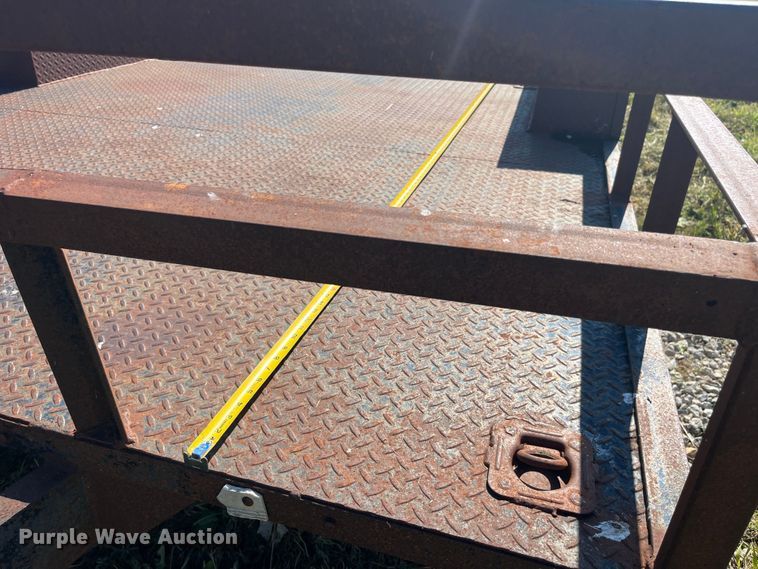 image for item EK8546 2013 Shop built utility trailer