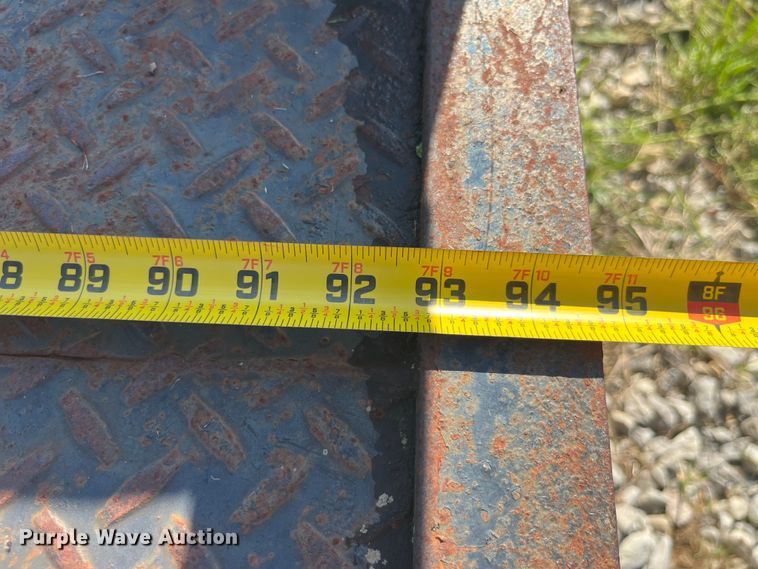 image for item EK8546 2013 Shop built utility trailer