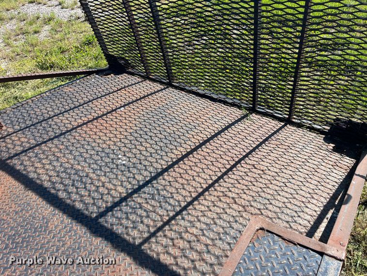 image for item EK8546 2013 Shop built utility trailer