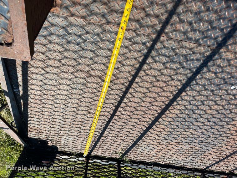 image for item EK8546 2013 Shop built utility trailer