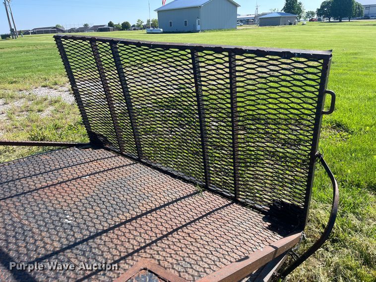 image for item EK8546 2013 Shop built utility trailer