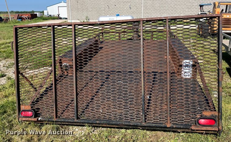 image for item EK8546 2013 Shop built utility trailer