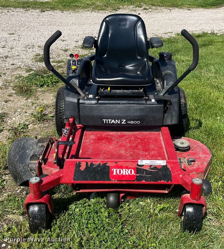 image for item EK8551 Toro Titan Z 4800 ZTR lawn mower