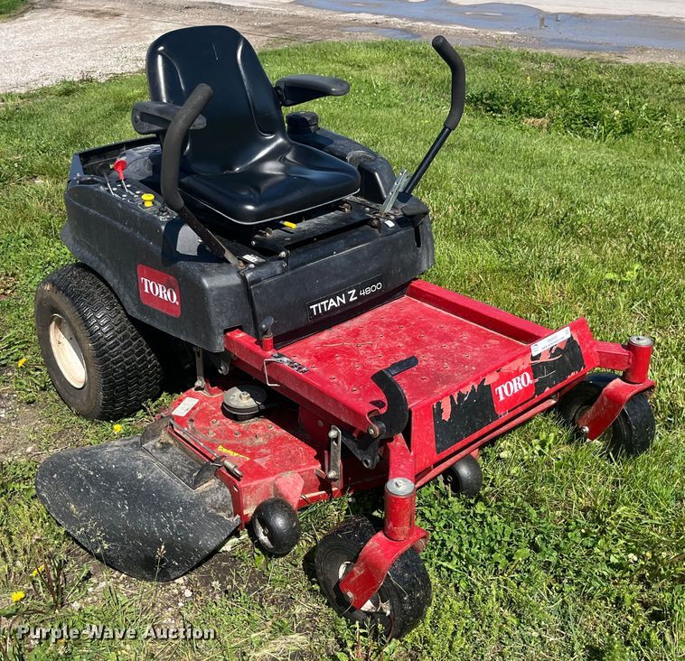 image for item EK8551 Toro Titan Z 4800 ZTR lawn mower