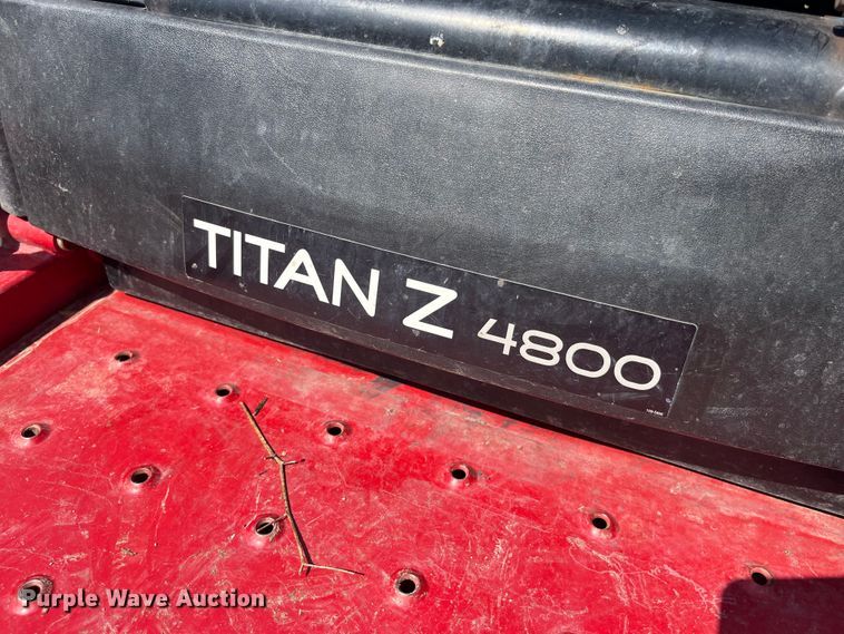 image for item EK8551 Toro Titan Z 4800 ZTR lawn mower