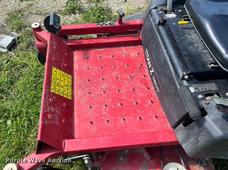 image for item EK8551 Toro Titan Z 4800 ZTR lawn mower