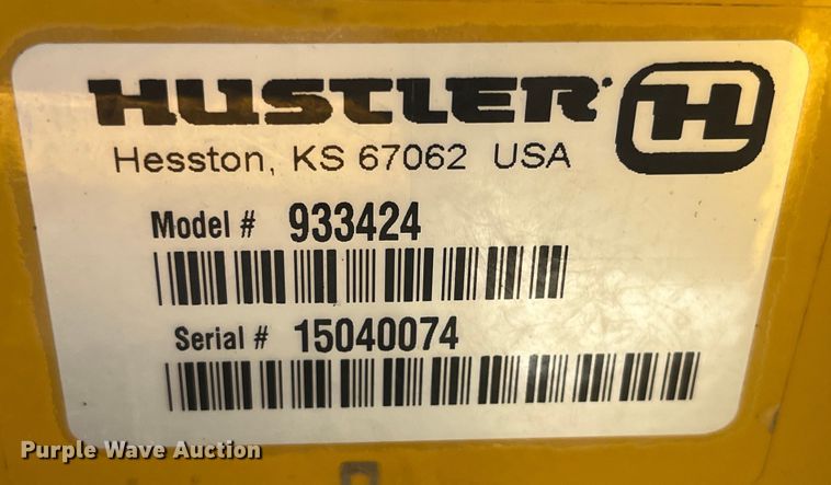 image for item EK8554 Hustler Fastrak ZTR lawn mower
