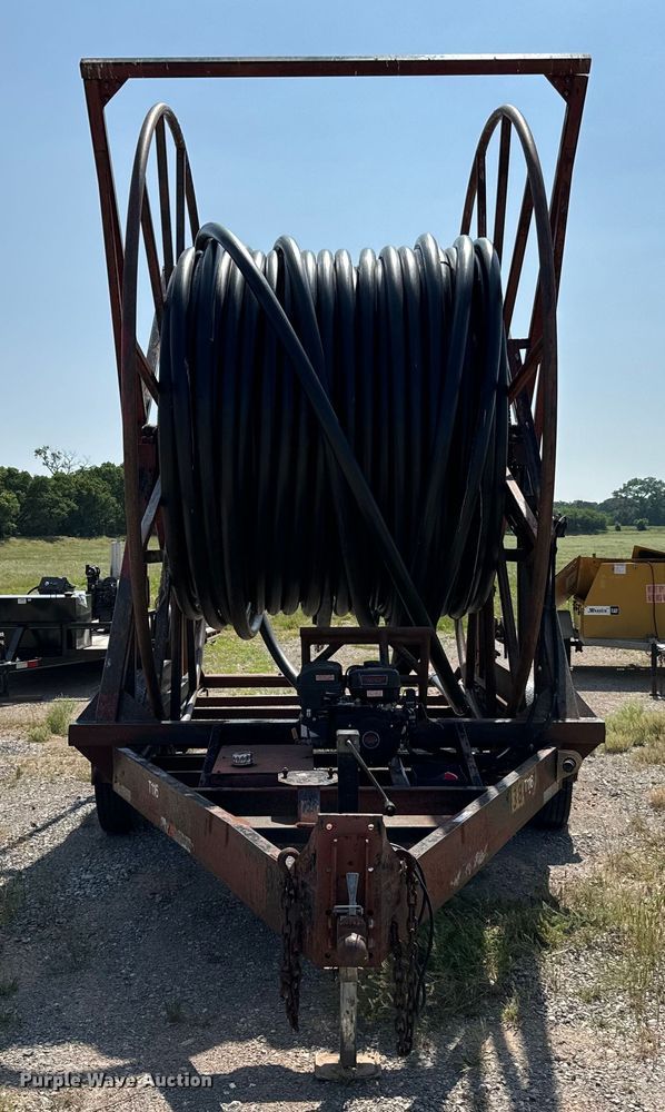 image for item IE9013 Shop built  reel trailer