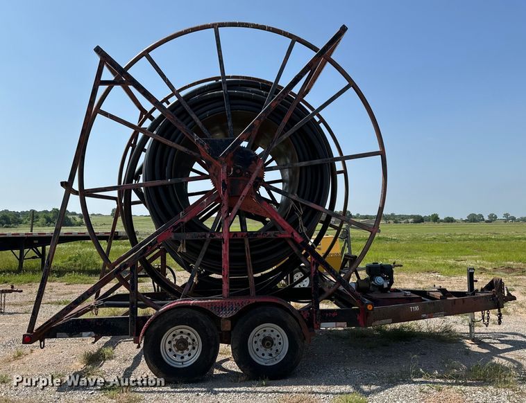 image for item IE9013 Shop built  reel trailer