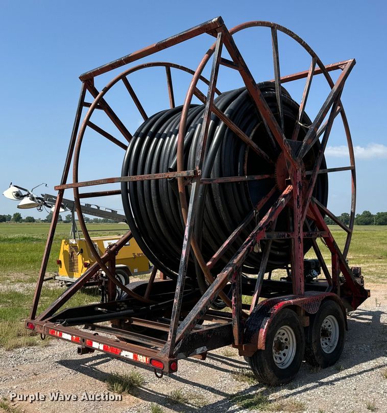 image for item IE9013 Shop built  reel trailer