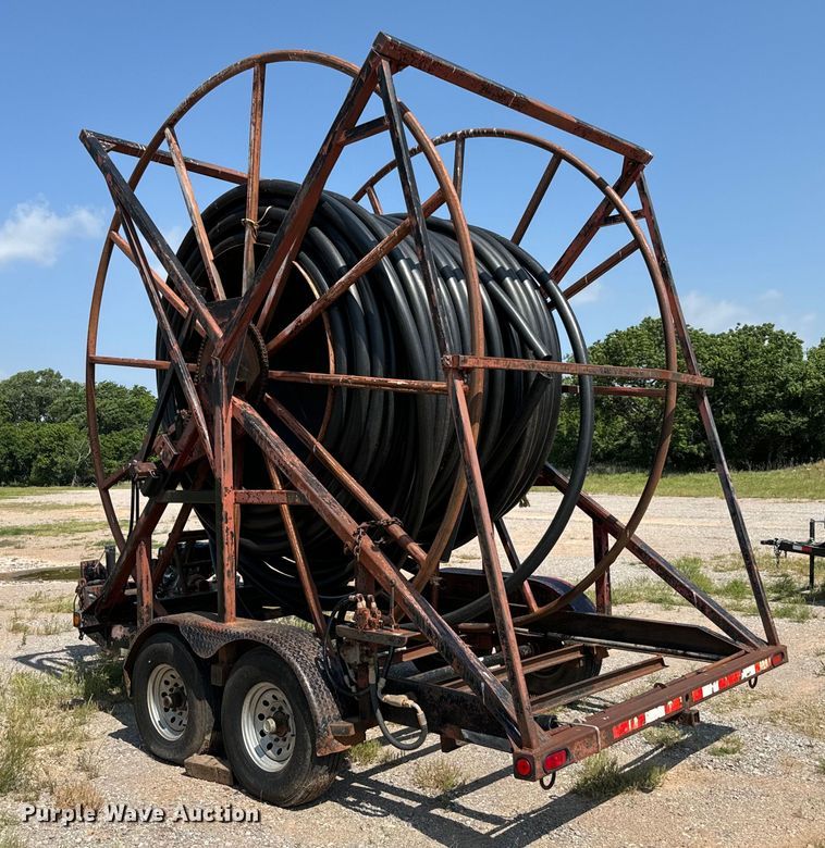 image for item IE9013 Shop built  reel trailer