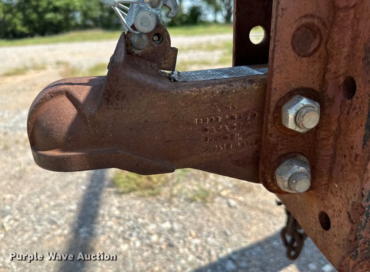 image for item IE9013 Shop built  reel trailer