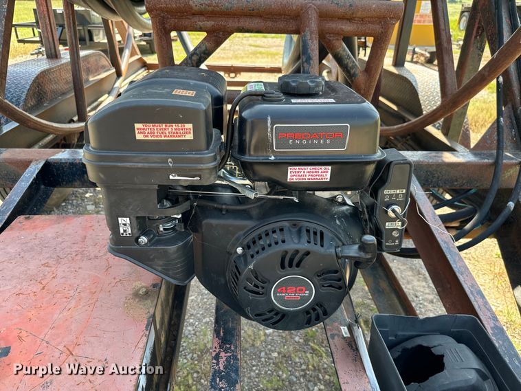 image for item IE9013 Shop built  reel trailer