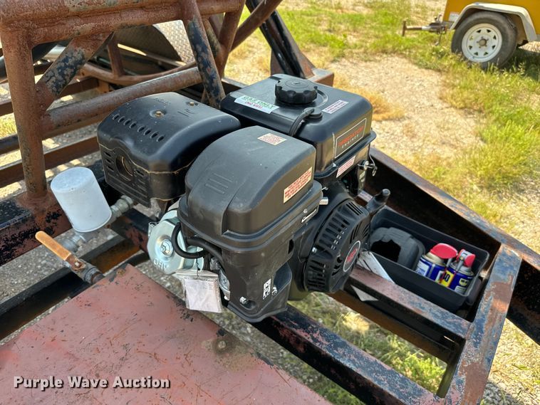 image for item IE9013 Shop built  reel trailer