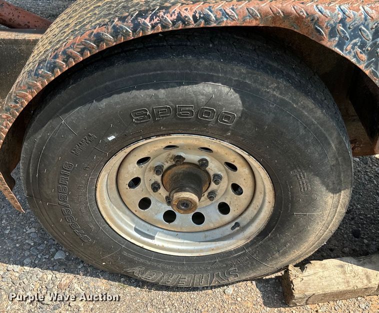 image for item IE9013 Shop built  reel trailer