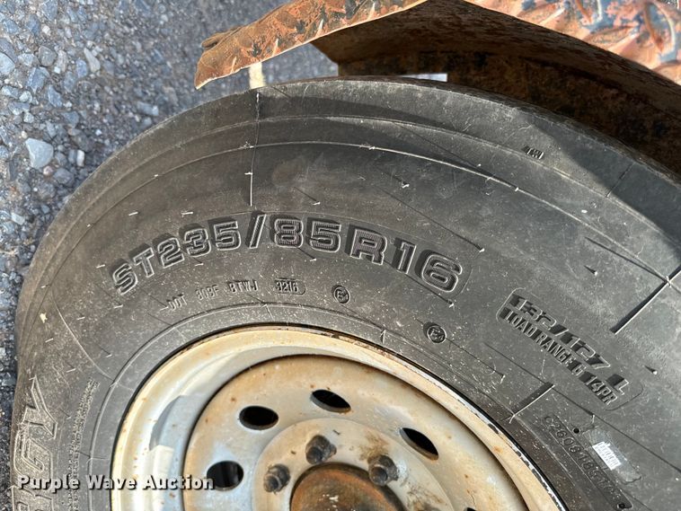 image for item IE9013 Shop built  reel trailer