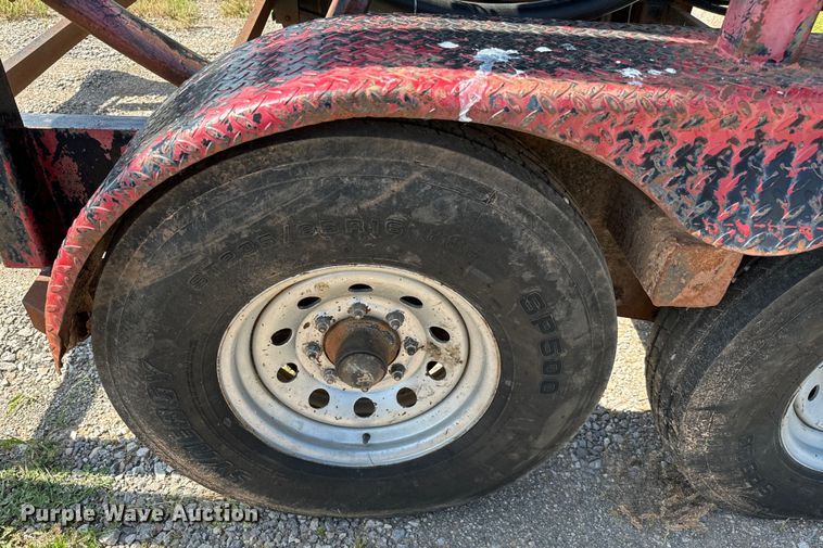 image for item IE9013 Shop built  reel trailer