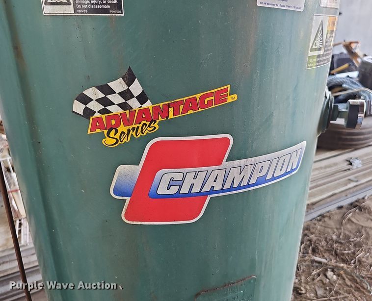 image for item IO9925 2001 Champion Advantage Series air compressor