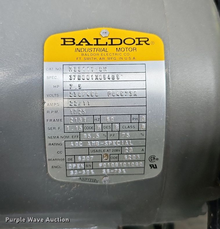 image for item IO9925 2001 Champion Advantage Series air compressor