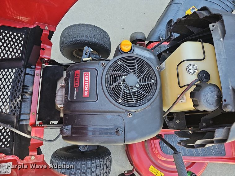 image for item IO9933 2014 Craftsman 247.203721 lawn mower