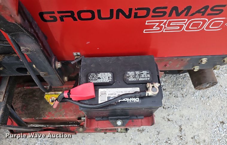 image for item IO9943 Toro  Groundmaster 3500D Sidewinder lawn mower