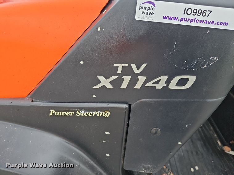 image for item IO9967 2018 Kubota TV X1140 utility vehicle