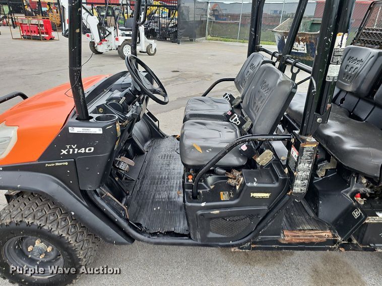 image for item IO9967 2018 Kubota TV X1140 utility vehicle