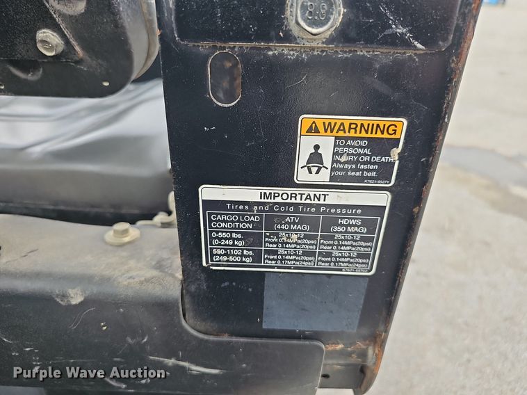 image for item IO9967 2018 Kubota TV X1140 utility vehicle