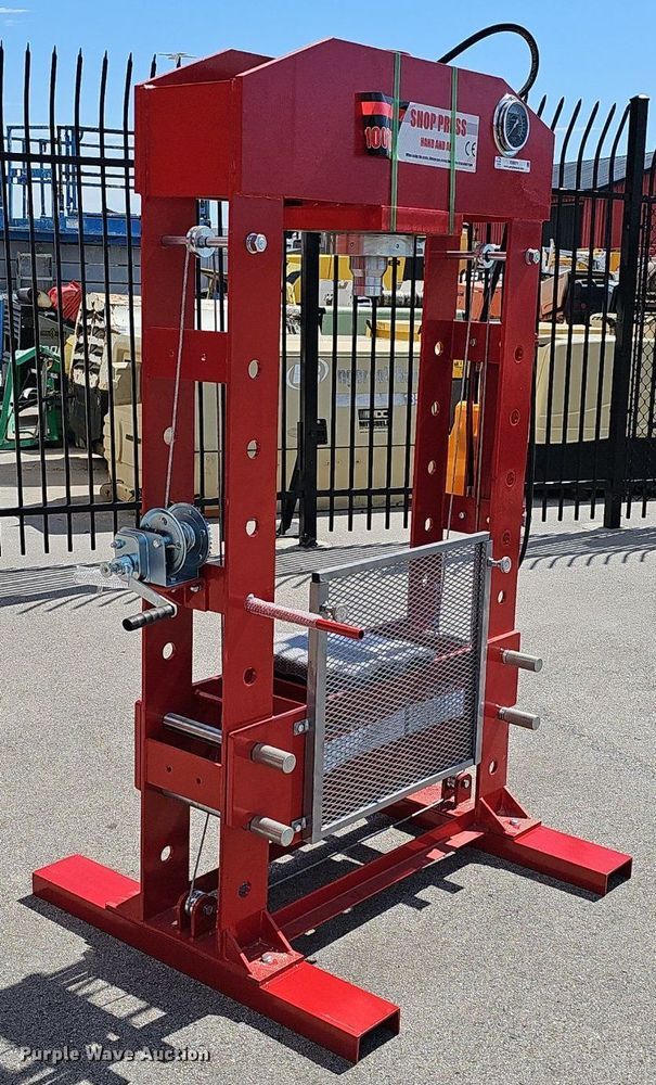 image for item IO9971 100 ton shop press