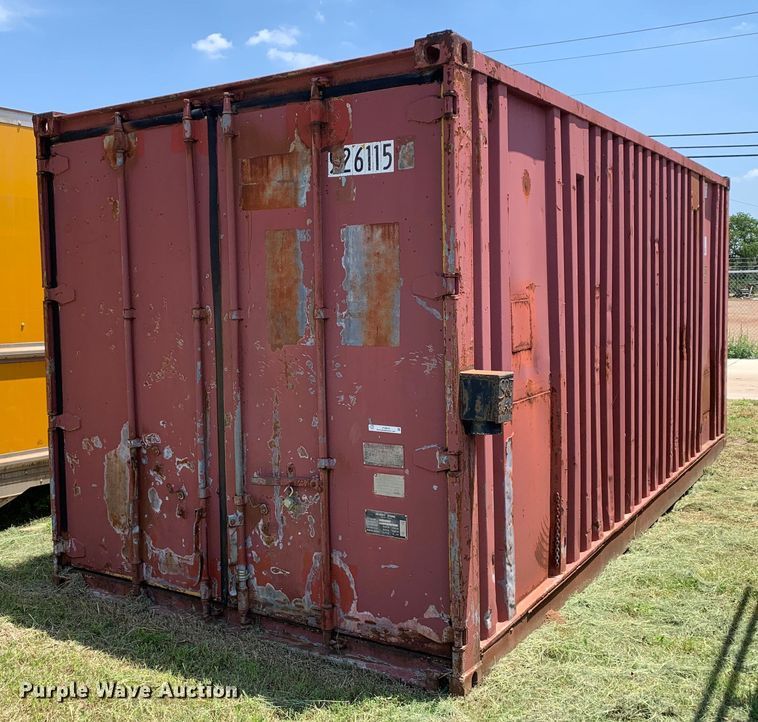 image for item JT9853 1976 CSC shipping container 