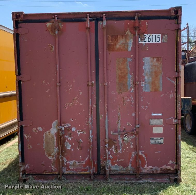 image for item JT9853 1976 CSC shipping container 