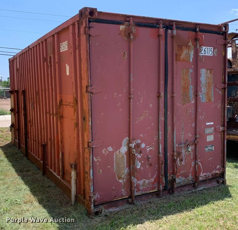 image for item JT9853 1976 CSC shipping container 
