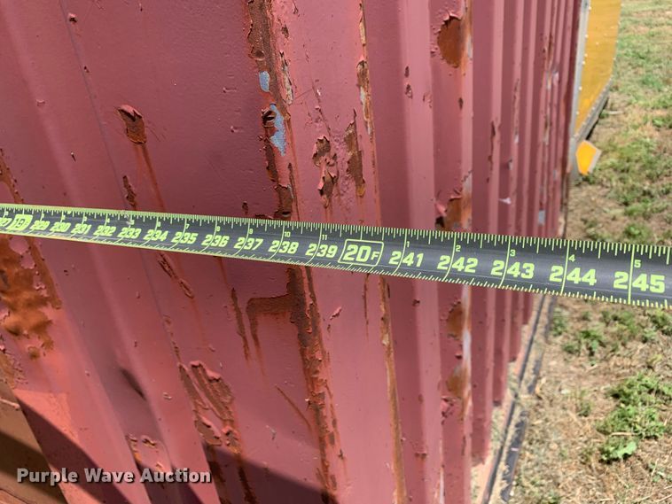 image for item JT9853 1976 CSC shipping container 