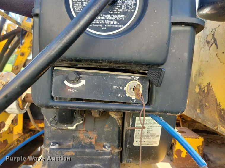 image for item KB9022 1985 Ford F350 pickup truck cab and chassis with tree spade