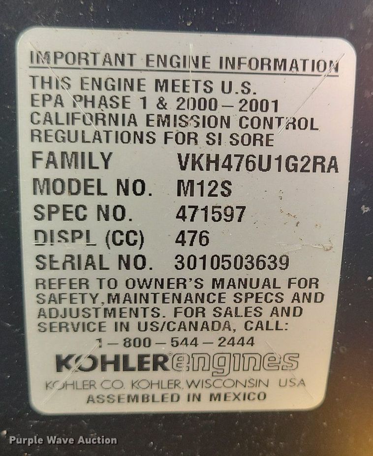 image for item KB9022 1985 Ford F350 pickup truck cab and chassis with tree spade