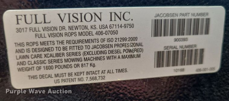 image for item KB9039 Dixie Chopper ZTR lawn mower