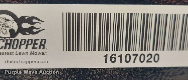 image for item KB9039 Dixie Chopper ZTR lawn mower