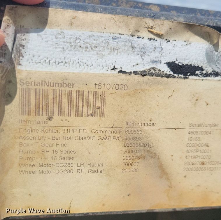 image for item KB9039 Dixie Chopper ZTR lawn mower