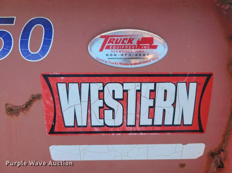 image for item KB9052 Western snow plow