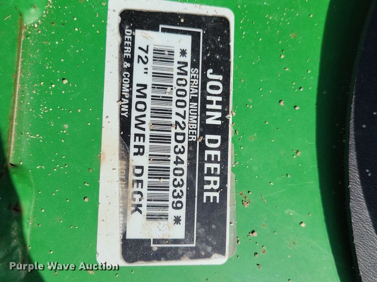 image for item KB9057 2007 John Deere 3320 MFWD tractor